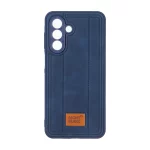 قاب جیر Mont Blanc طرح دوخت محافظ لنزدار Samsung Galaxy A17 / A26 - سرمه ای