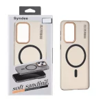 قاب اورجینال Syndee مات Magsafe مدل Samsung Galaxy A33 - مشکی (پک دار)