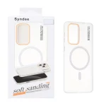 قاب اورجینال Syndee مات Magsafe مدل Samsung Galaxy A33 - سفید (پک دار)