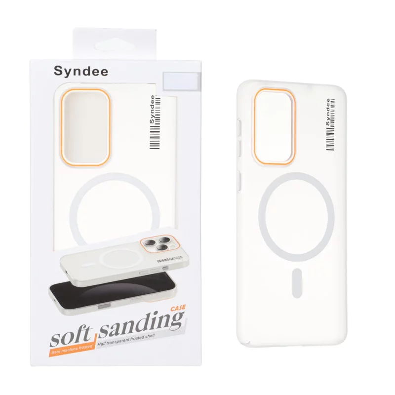 قاب اورجینال Syndee مات Magsafe مدل Samsung Galaxy A33 - سفید (پک دار) - تصویر 2