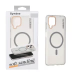 قاب اورجینال Syndee مات Magsafe مدل Samsung Galaxy A12 / M12 / F12 - خاکستری (پک دار)