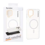 قاب اورجینال Syndee مات Magsafe مدل Samsung Galaxy A12 / M12 / F12 - سفید (پک دار)