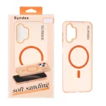 قاب اورجینال Syndee مات Magsafe مدل Samsung Galaxy A13 4G / A13 5G / A04s / M13 4G / M23 / F13 - نارنجی (پک دار)