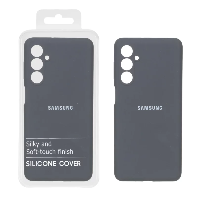 قاب سیلیکونی پاک کنی اورجینال درجه یک Samsung Galaxy M54 / F54 - خاکستری (پک دار) - تصویر 2