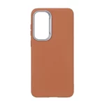 قاب Texture مدل Samsung Galaxy S25 FE - قهوه ای