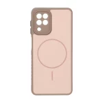 قاب Soft طرح مگ سیف محافظ لنزدار Samsung Galaxy A22 4G / M22 / M32 4G / F22 - نسکافه ای