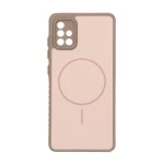 قاب Soft طرح مگ سیف محافظ لنزدار Samsung Galaxy A51 / M40s - نسکافه ای