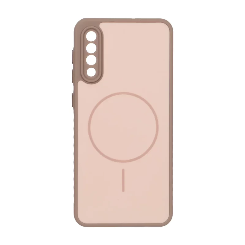 قاب Soft طرح مگ سیف محافظ لنزدار Samsung Galaxy A50 / A50s / A30s - نسکافه ای - تصویر 2
