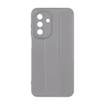 قاب Texture هاشور مورب Samsung Galaxy A17 / A26 - طوسی
