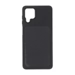 قاب سوزنی مستطیل شطرنجی Samsung Galaxy A12 / M12 / F12 - مشکی