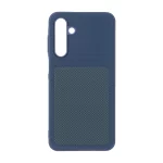 قاب سوزنی مستطیل شطرنجی Samsung Galaxy A16 - سرمه ای