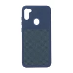 قاب سوزنی مستطیل شطرنجی Samsung Galaxy A11 / M11 - سرمه ای