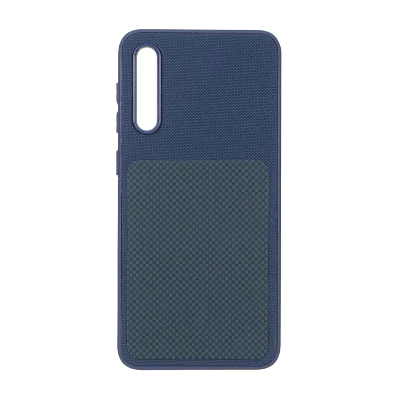قاب سوزنی مستطیل شطرنجی Samsung Galaxy A50 / A50s / A30s - سرمه ای - تصویر 2