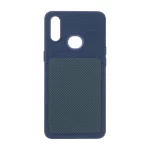 قاب سوزنی مستطیل شطرنجی Samsung Galaxy A10s - سرمه ای