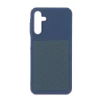 قاب سوزنی مستطیل شطرنجی Samsung Galaxy A15 - سرمه ای