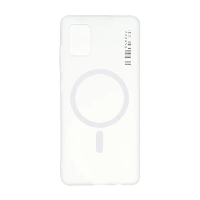 قاب Syndee پشت سخت مات MagSafe مدل Samsung Galaxy A51 / M40s - سفید - تصویر 2