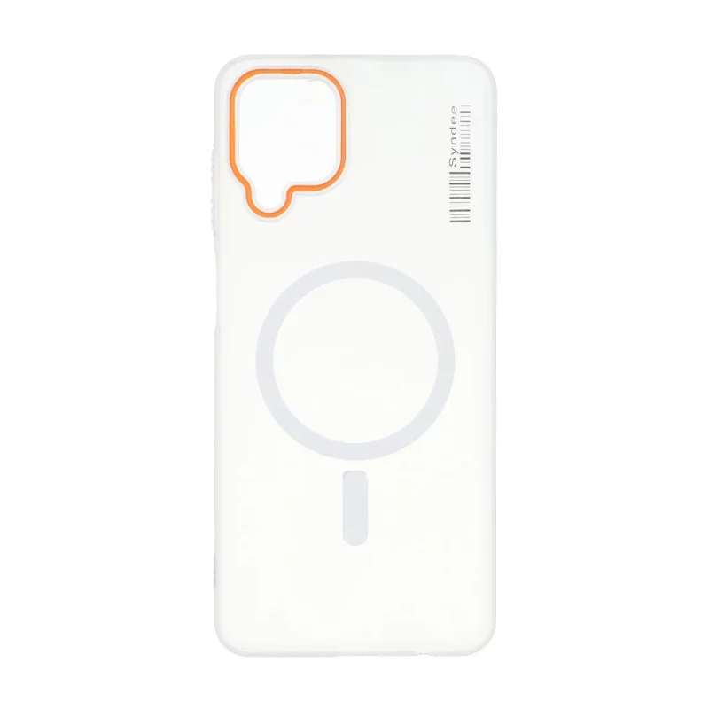 قاب Syndee پشت سخت مات MagSafe مدل Samsung Galaxy A12 / M12 / F12 - سفید - تصویر 2