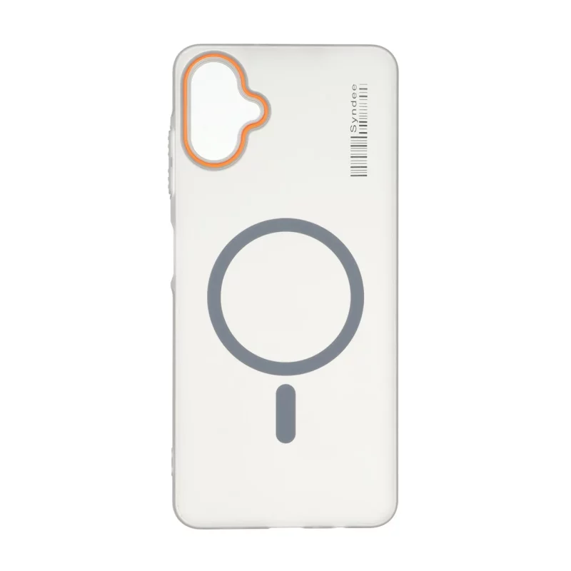 قاب Syndee پشت سخت مات MagSafe مدل Samsung Galaxy A06 - طوسی - تصویر 2