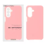 قاب Decation سیلیکونی پاستیلی محافظ لنزدار Samsung Galaxy A17 / A26 - صورتی (پک دار)