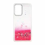 قاب آکواریومی اکلیلی دور ژله ای نگین دار Samsung Galaxy A52 / A52s - طرح 11