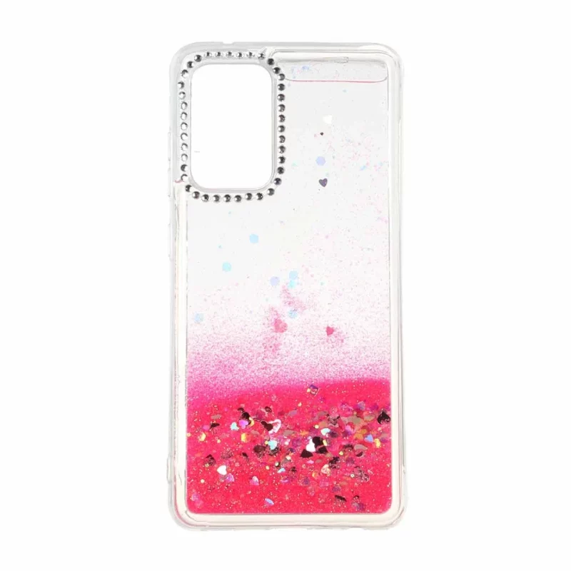 قاب آکواریومی اکلیلی دور ژله ای نگین دار Samsung Galaxy A52 / A52s - طرح 11 - تصویر 2