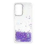 قاب آکواریومی اکلیلی دور ژله ای نگین دار Samsung Galaxy A52 / A52s - طرح 13