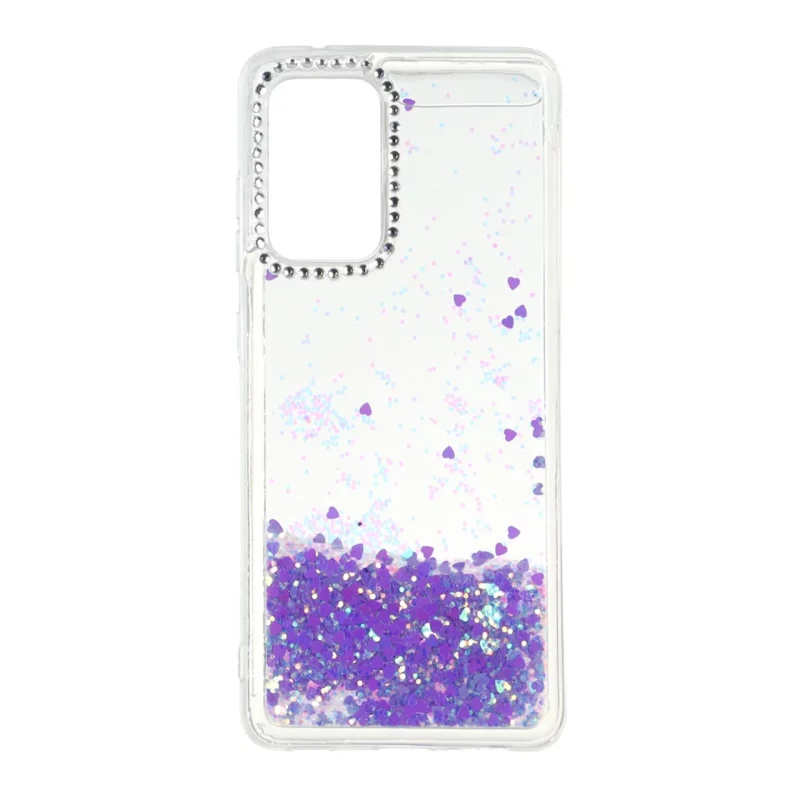 قاب آکواریومی اکلیلی دور ژله ای نگین دار Samsung Galaxy A52 / A52s - طرح 13 - تصویر 2
