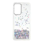 قاب آکواریومی اکلیلی دور ژله ای نگین دار Samsung Galaxy A52 / A52s - طرح 15