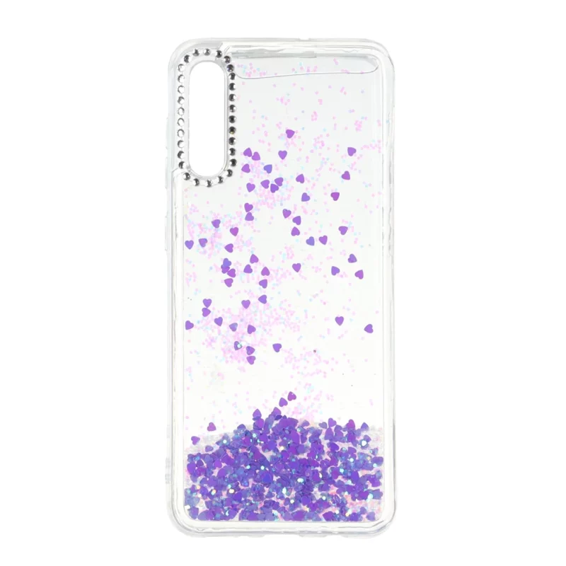 قاب آکواریومی اکلیلی دور ژله ای نگین دار Samsung Galaxy A50 / A50s / A30s - طرح 60 - تصویر 2