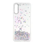 قاب آکواریومی اکلیلی دور ژله ای نگین دار Samsung Galaxy A50 / A50s / A30s - طرح 62