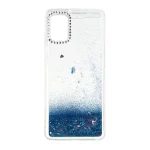 قاب آکواریومی اکلیلی دور ژله ای نگین دار Samsung Galaxy A51 / M40s - طرح 78