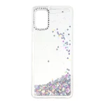 قاب آکواریومی اکلیلی دور ژله ای نگین دار Samsung Galaxy A51 / M40s - طرح 79
