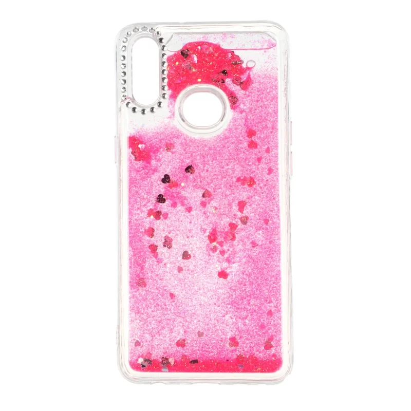 قاب آکواریومی اکلیلی دور ژله ای نگین دار Samsung Galaxy A10s - طرح 103 - تصویر 2
