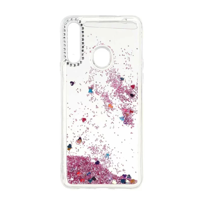 قاب آکواریومی اکلیلی دور ژله ای نگین دار Samsung Galaxy A20s - طرح 123 - تصویر 2