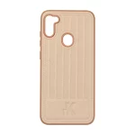 قاب NK چرمی Line Case مدل Samsung Galaxy A11 / M11 - کرم