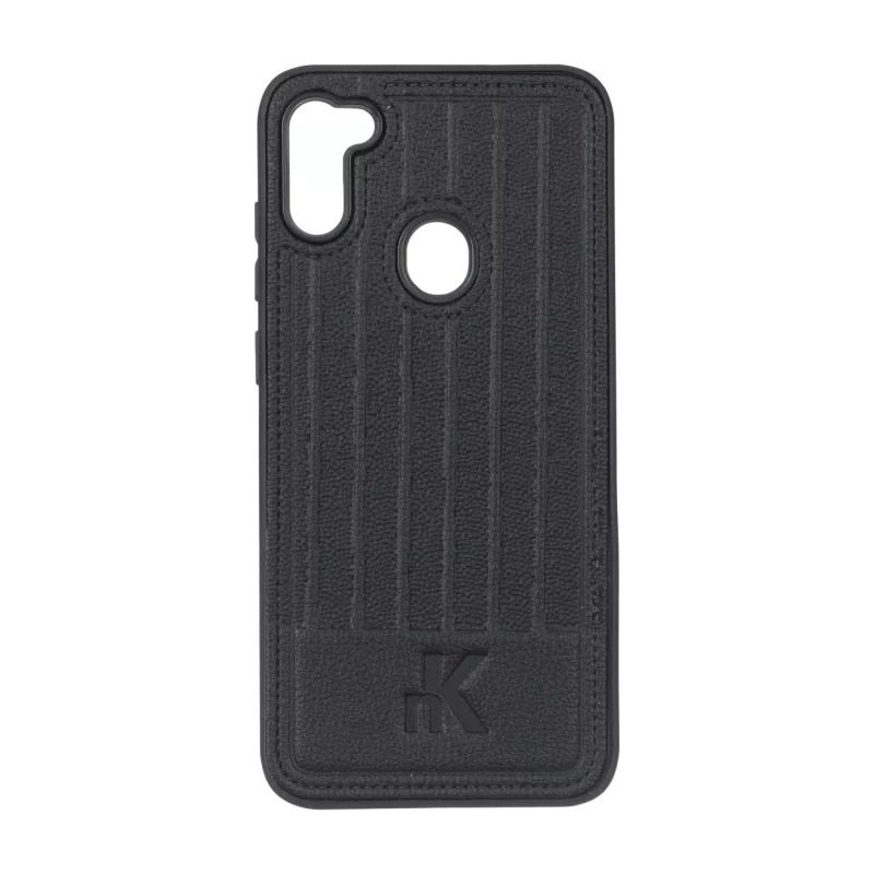 قاب NK چرمی Line Case مدل Samsung Galaxy A11 / M11 - مشکی - تصویر 2
