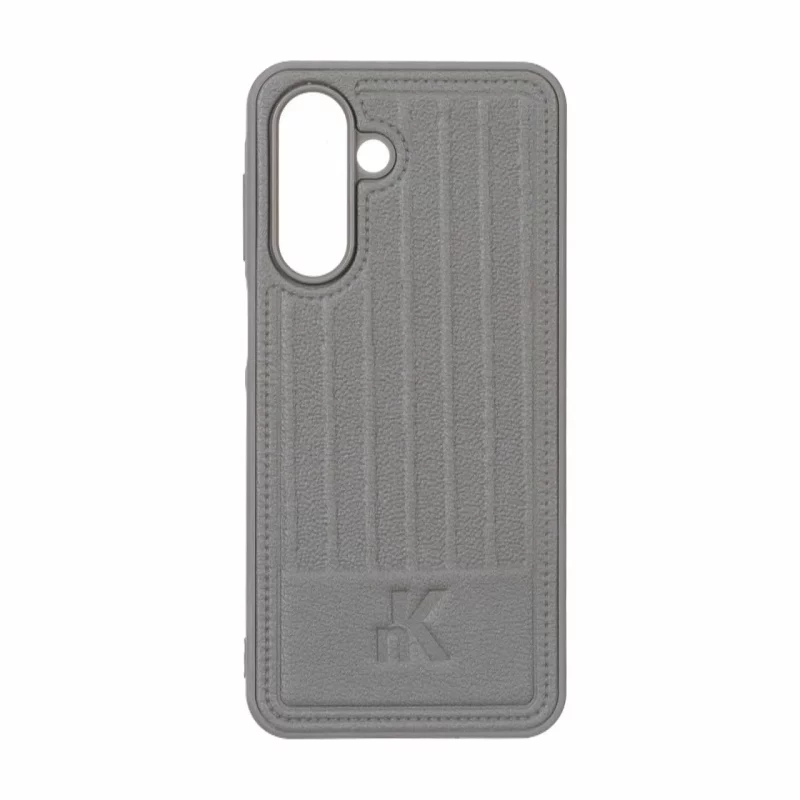 قاب NK چرمی Line Case مدل Samsung Galaxy A17 / A26 - خاکستری - تصویر 2