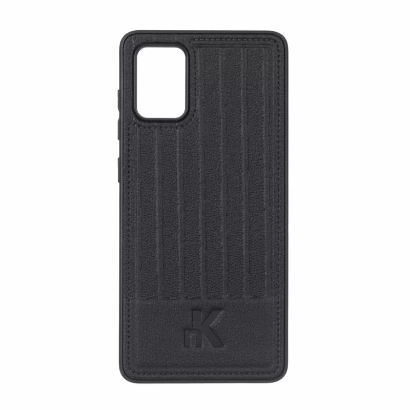 قاب NK چرمی Line Case مدل Samsung Galaxy A71 - مشکی - تصویر 2