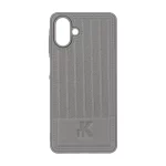 قاب NK چرمی Line Case مدل Samsung Galaxy A07 - خاکستری