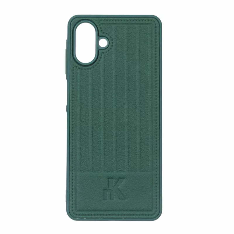 قاب NK چرمی Line Case مدل Samsung Galaxy A07 - سبز - تصویر 2