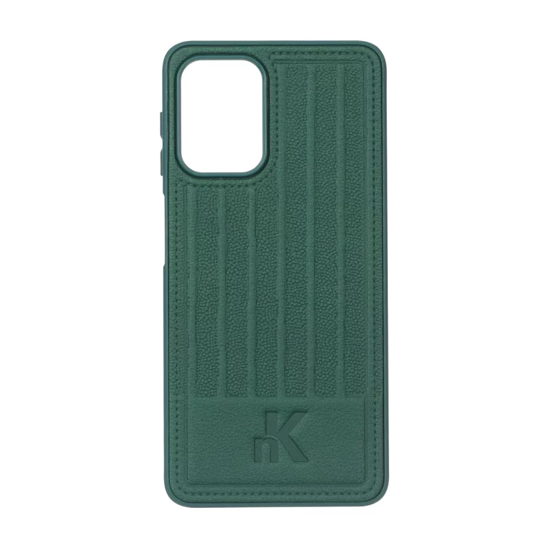 قاب NK چرمی Line Case مدل Samsung Galaxy A22 4G / M22 / M32 4G / F22 - سبز - تصویر 2