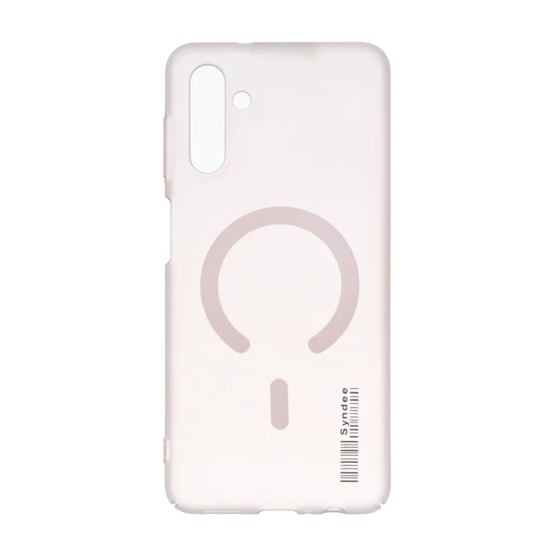 قاب Syndee مات طرح مگ سیف Samsung Galaxy A13 5G / A04s / M13 4G / M23 / F13 - صورتی چرک - تصویر 2