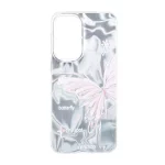 قاب Silver Cloud دور ژله ای طرح دار Samsung Galaxy A37 - کد 284