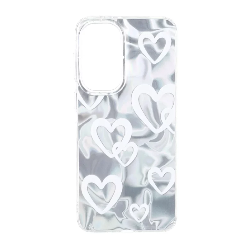 قاب Silver Cloud دور ژله ای طرح دار Samsung Galaxy A37 - کد 286 - تصویر 2