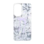 قاب Silver Cloud دور ژله ای طرح دار Samsung Galaxy A37 - کد 290