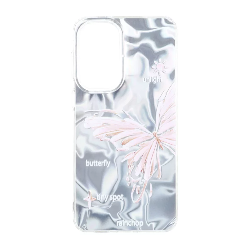 قاب Silver Cloud دور ژله ای طرح دار Samsung Galaxy A57 - کد 300 - تصویر 2