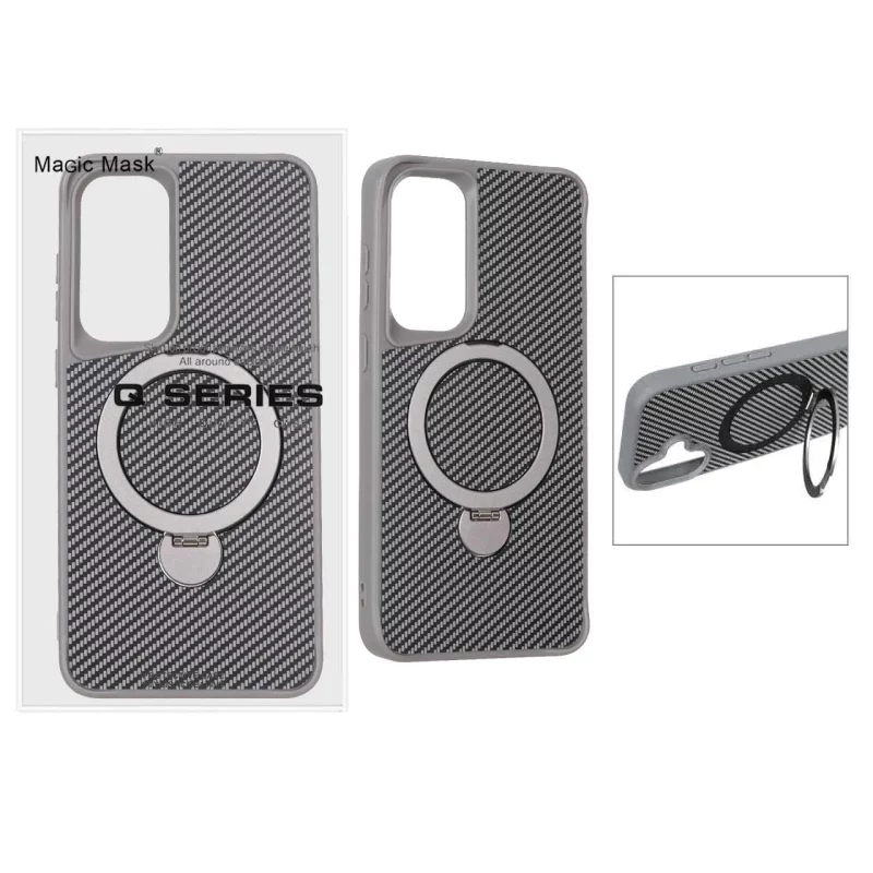 قاب اورجینال Magsafe استندشو Samsung Galaxy S25 FE - خاکستری کد 1 (پک دار) - تصویر 2