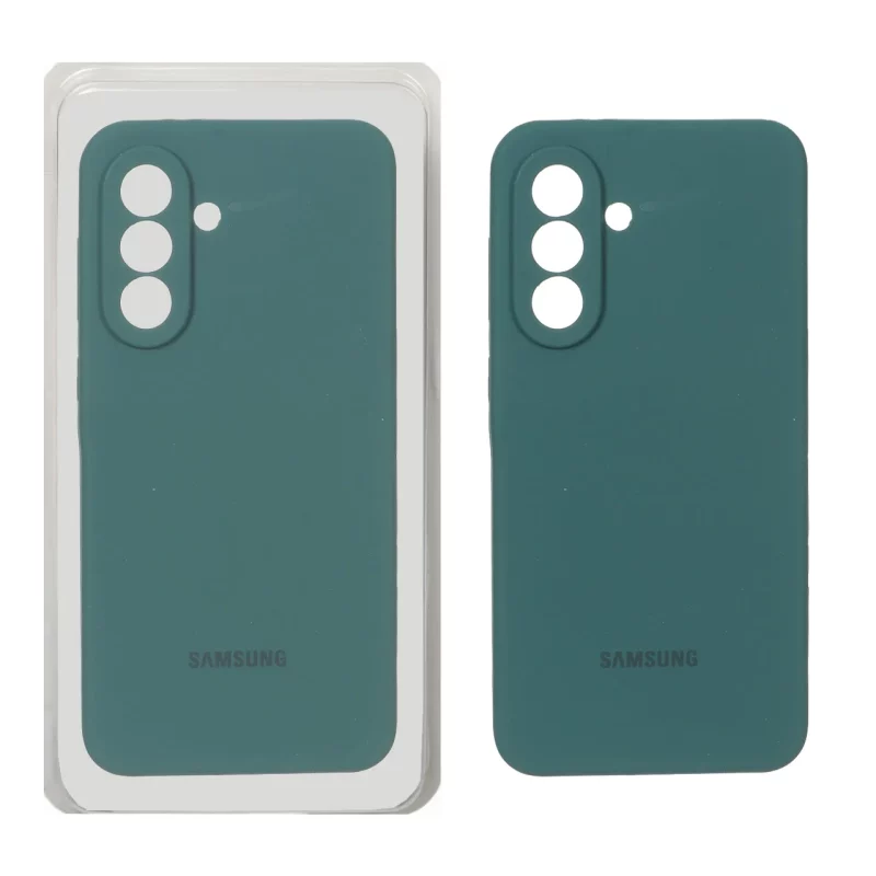 قاب سیلیکونی پاک کنی محافظ لنزدار اورجینال Samsung Galaxy A37 - سبز (پک اصلی) - تصویر 2