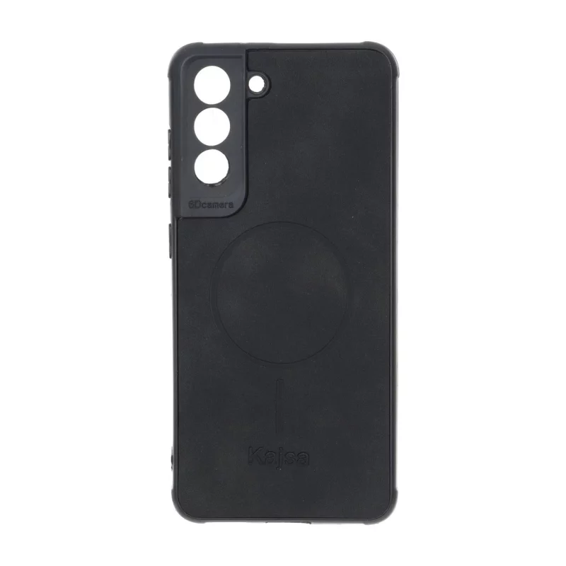 قاب جیر Kajsa طرح مگ سیف MNC مدل Samsung Galaxy S21 FE - مشکی - تصویر 2