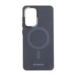 قاب Ruimeibi طرح مگ سیف لنز خطی Samsung Galaxy A52 / A52s - سرمه ای تیره
